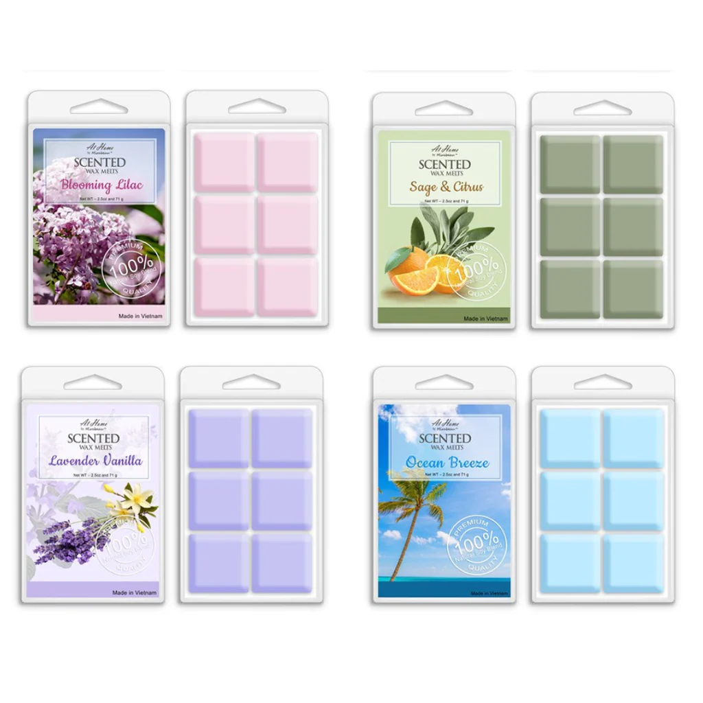 2.5oz Premium Soy Blend Wax Tart Melts - Assorted by style, 1 at random