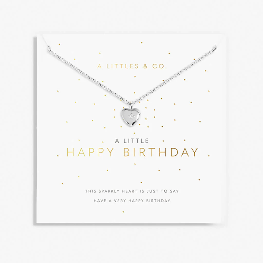 A Littles & Co : A Little 'Happy Birthday' Necklace