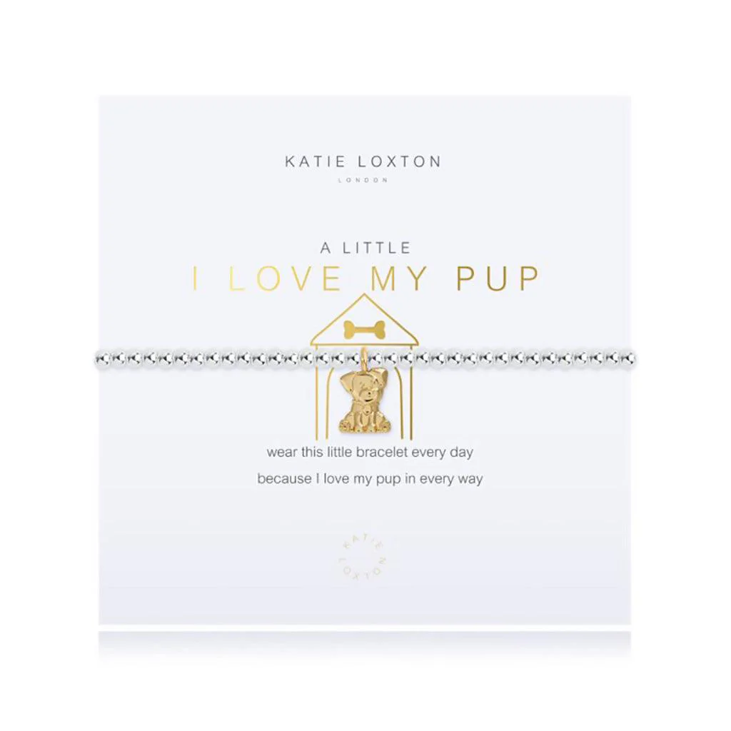 A Littles & Co : A Little I Love My Pup Bracelet