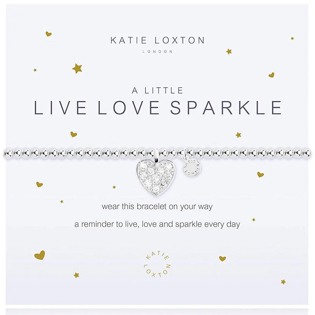 A Littles & Co : A Little Live Love Sparkle Bracelet