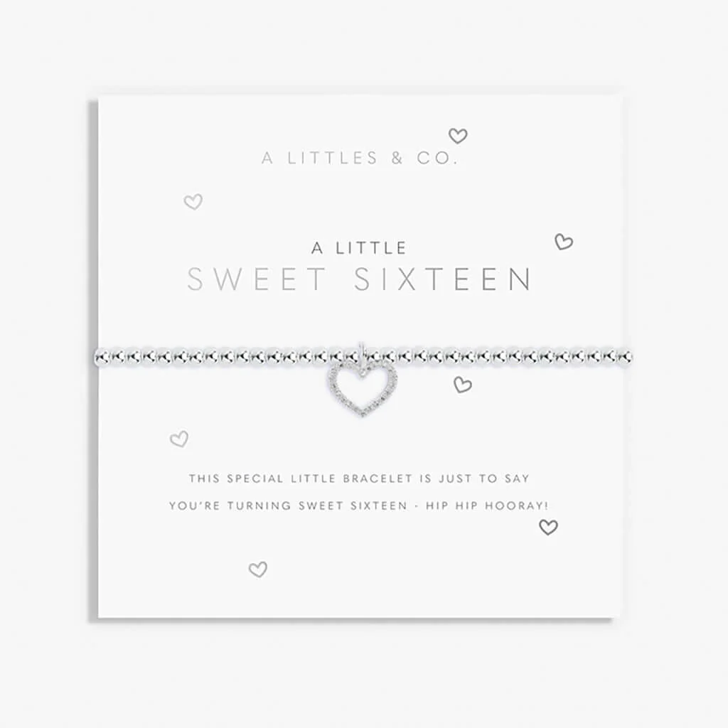 A Littles & Co : A Little 'Sweet Sixteen' Heart Bracelet