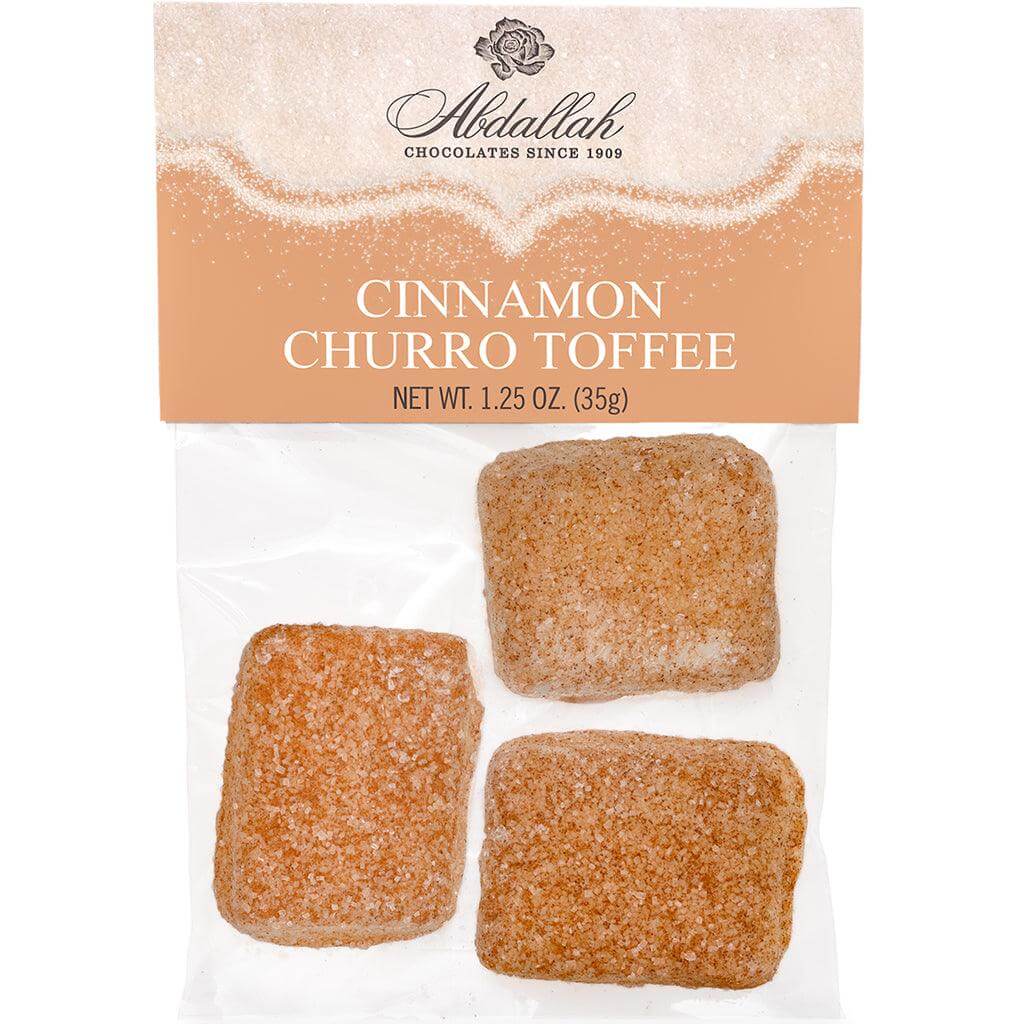 Abdallah Candies : 1.25 oz Cinnamon Churro Toffee