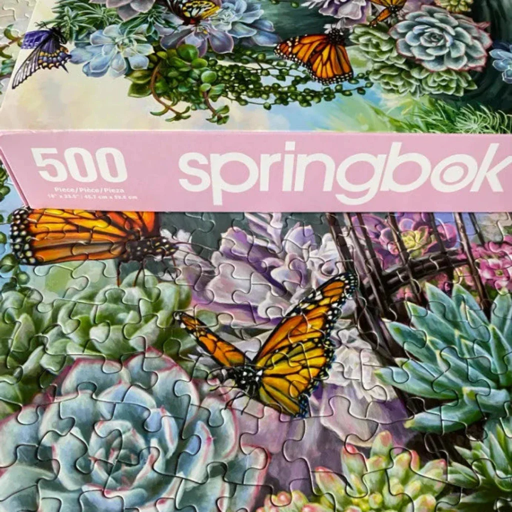 Springbok : Butterfly Bliss 500 Piece Jigsaw Puzzle - Image 3