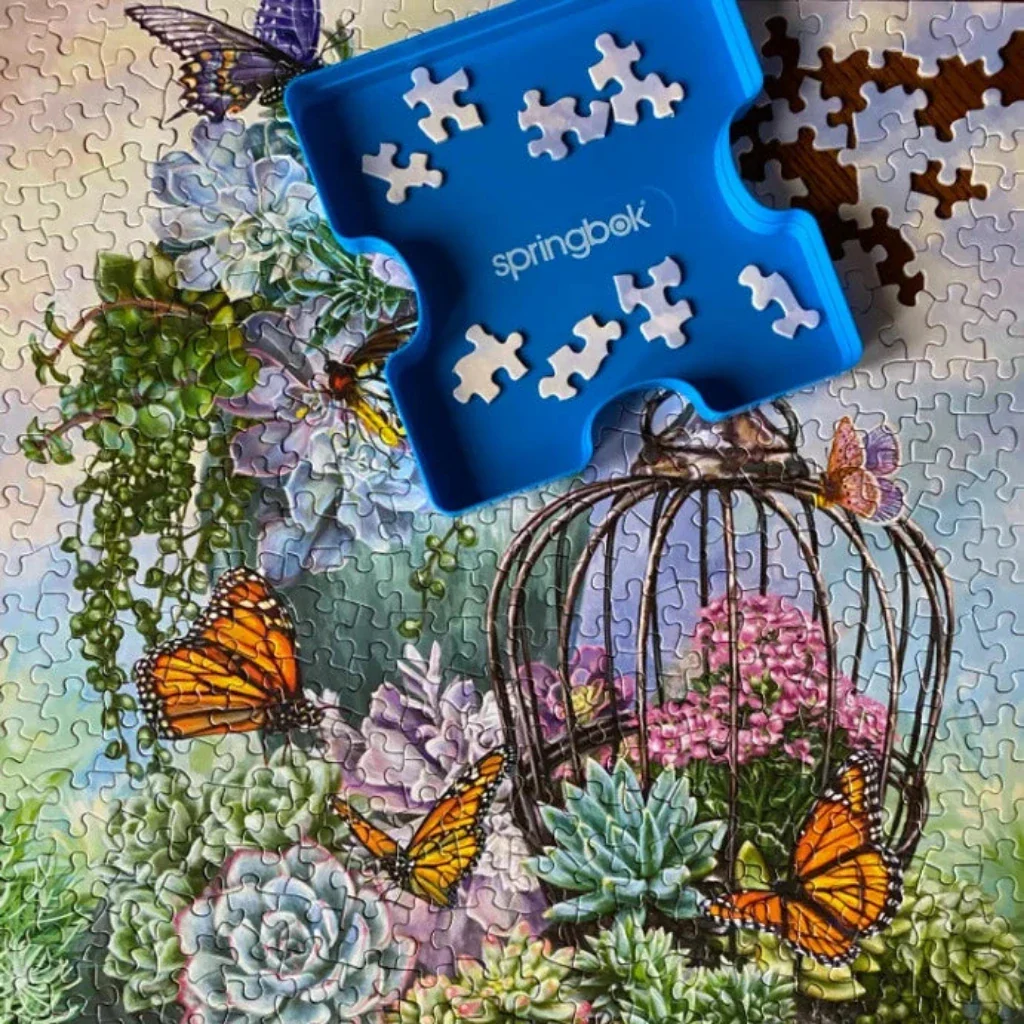 Springbok : Butterfly Bliss 500 Piece Jigsaw Puzzle - Image 4