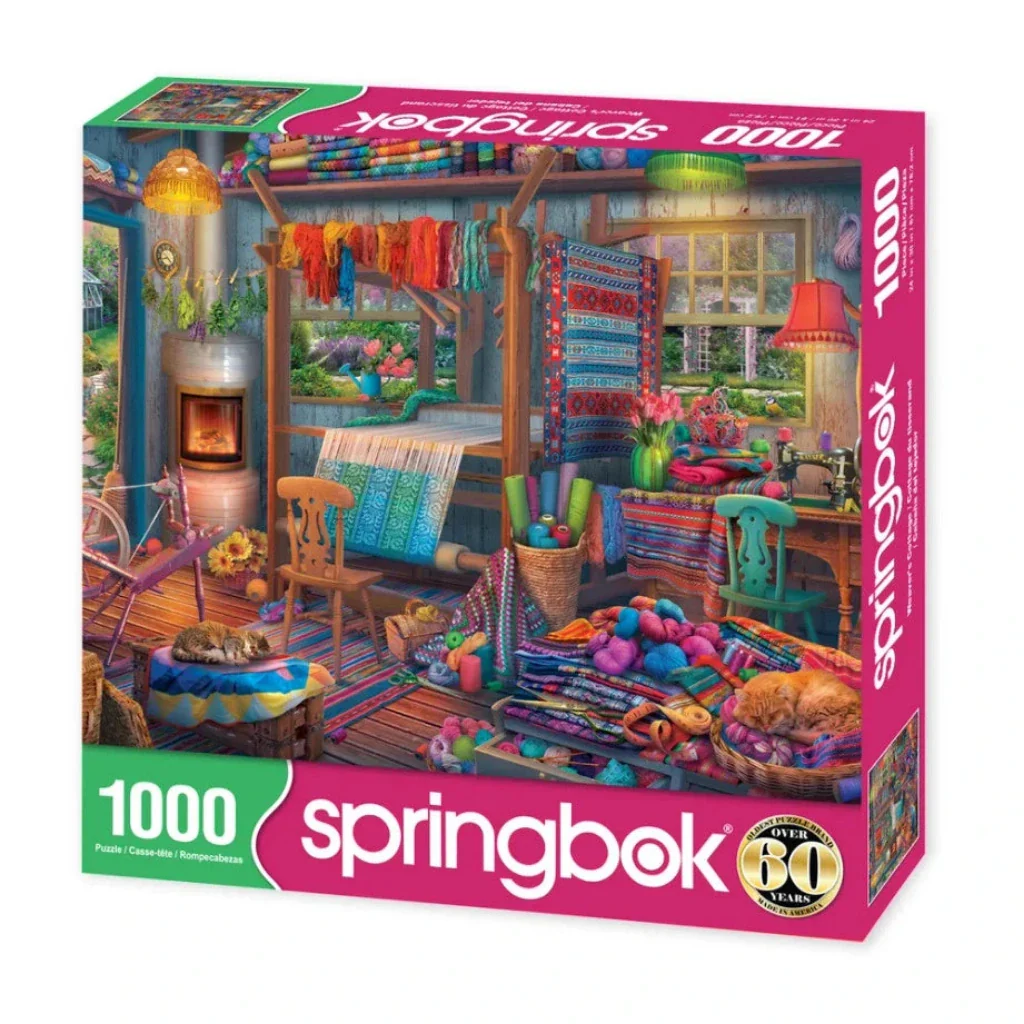Springbok : Weavers Cottage 1000 Piece Puzzle