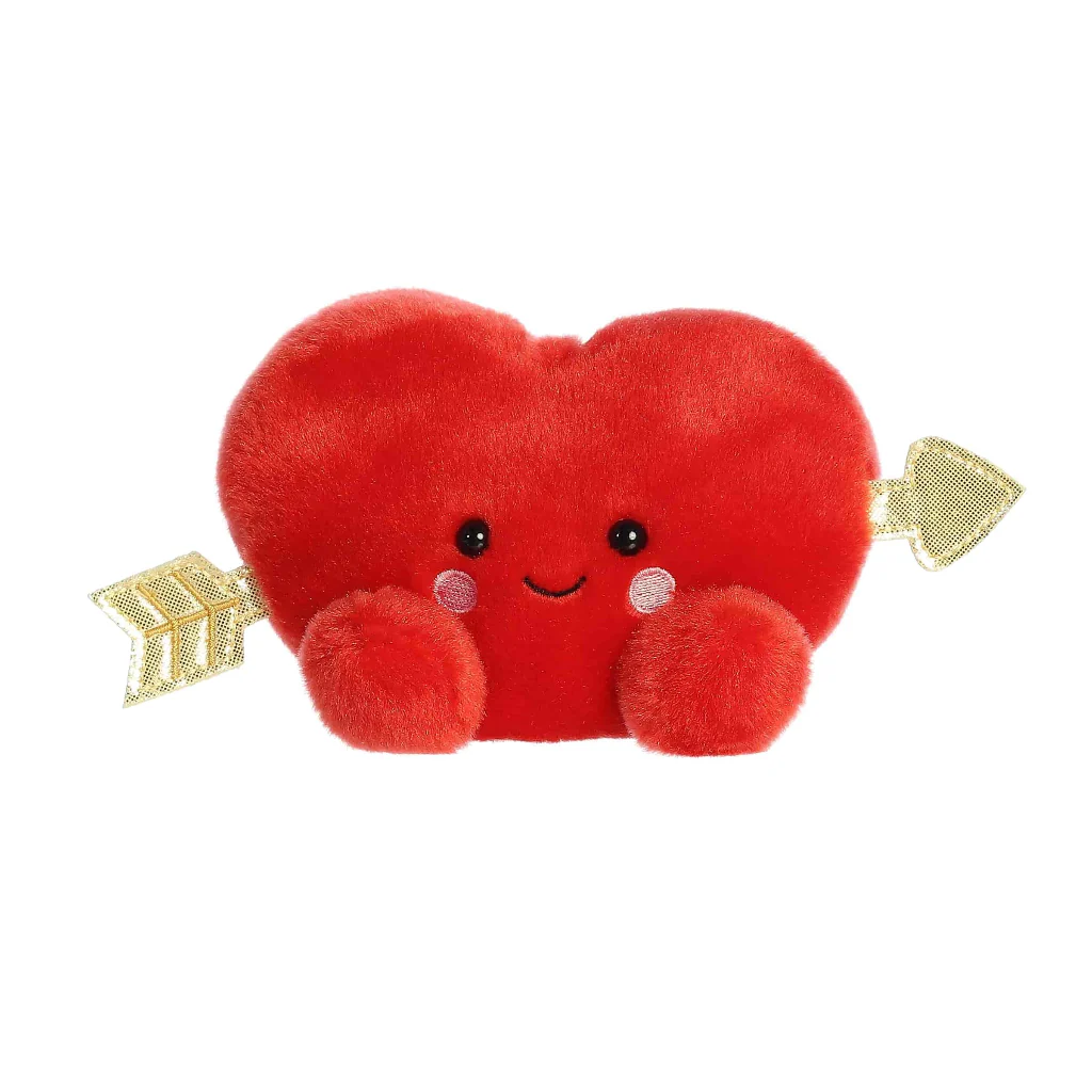Aurora : Palm Pals Romeo Cupid Heart Stuffed Animal - Image 2
