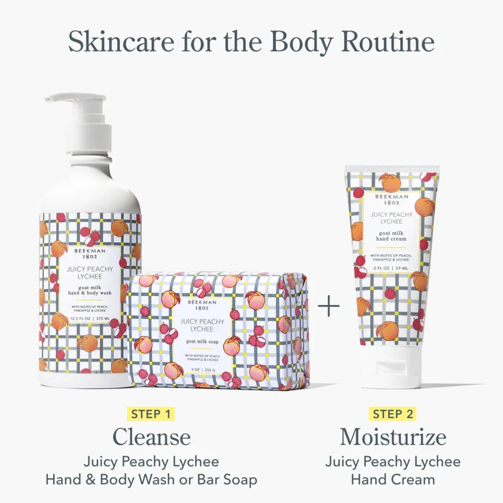 Beekman: Juicy Peachy Lychee Hand Cream - Image 7