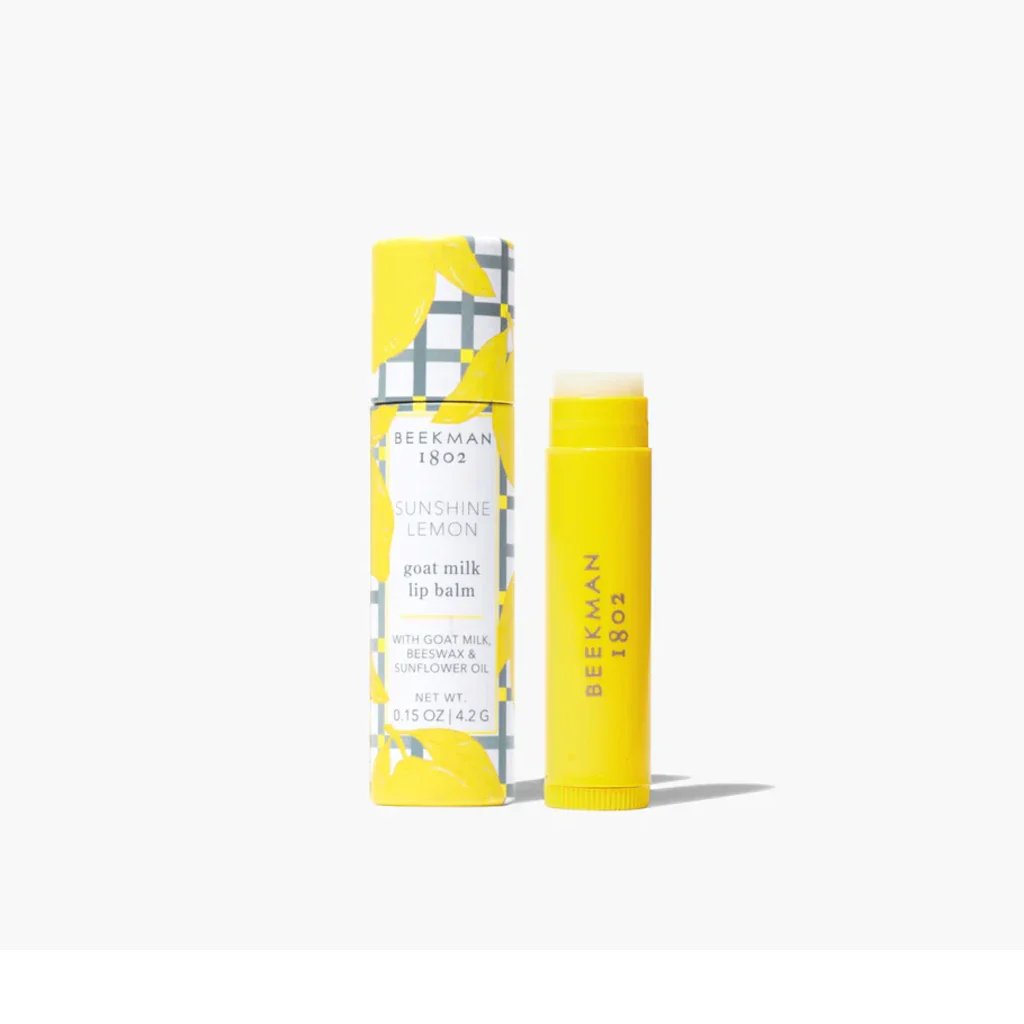 Beekman: Sunshine Lemon Lip Balm
