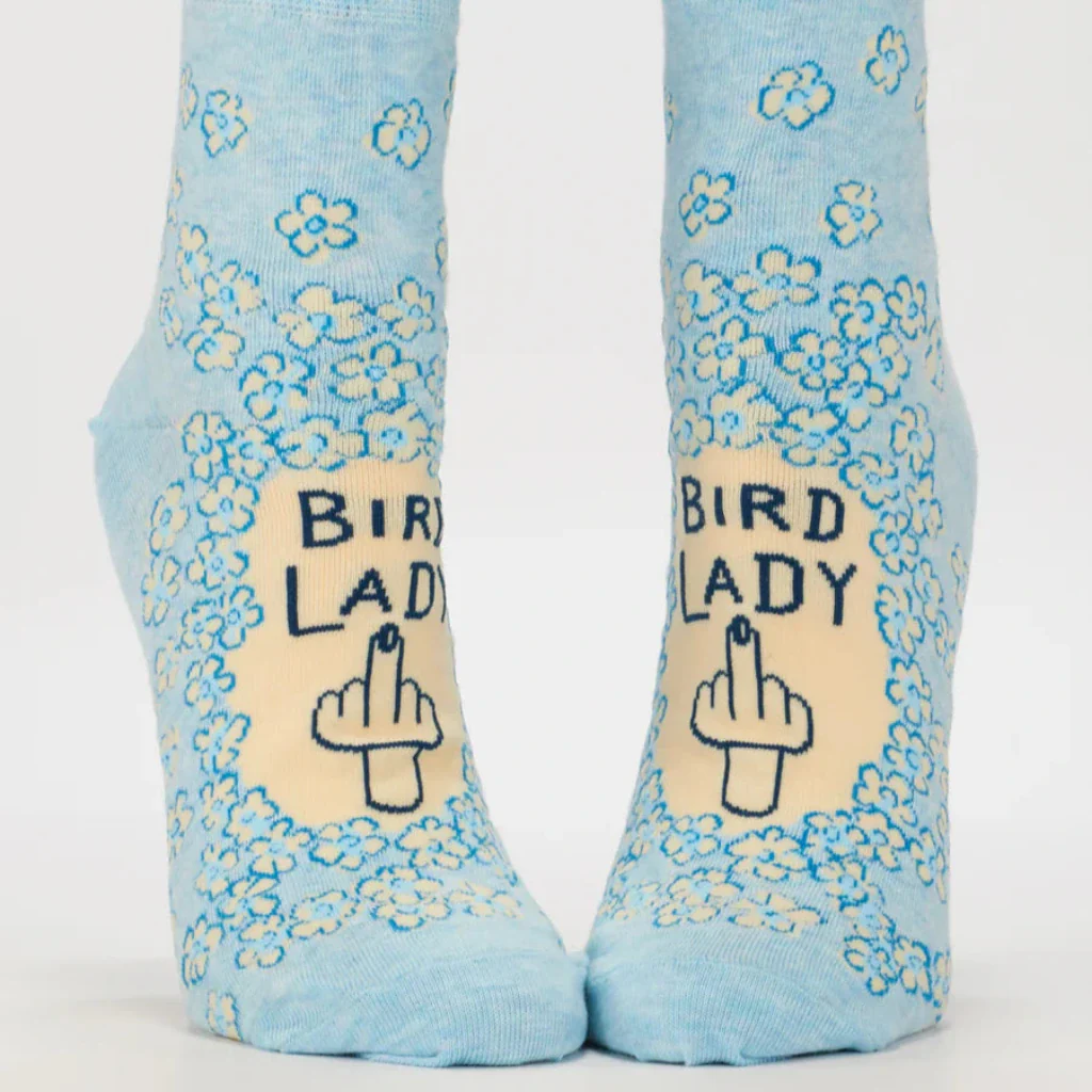 Blue Q : Bird Lady Ankle Socks