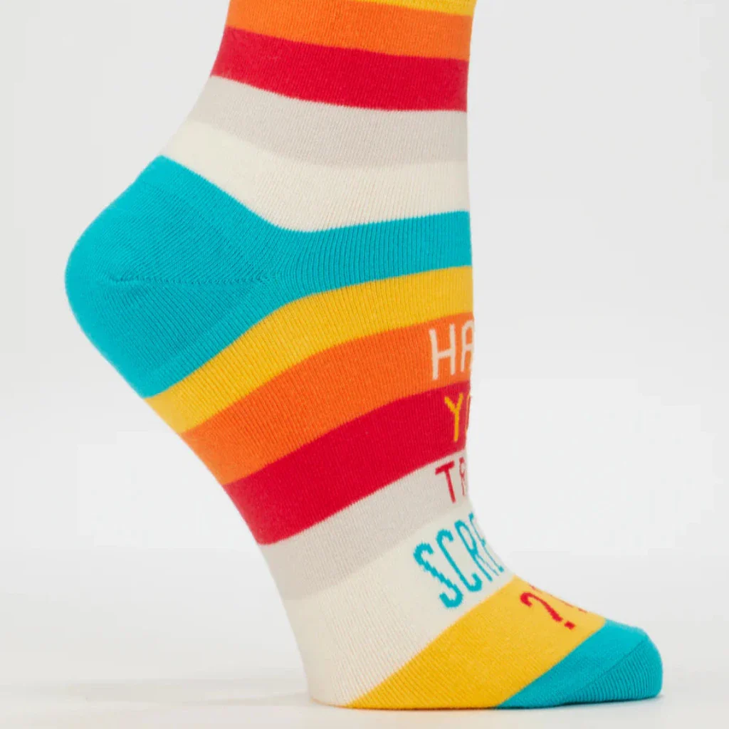 Blue Q : Have You Tried Screaming??? Ankle Socks - Image 2