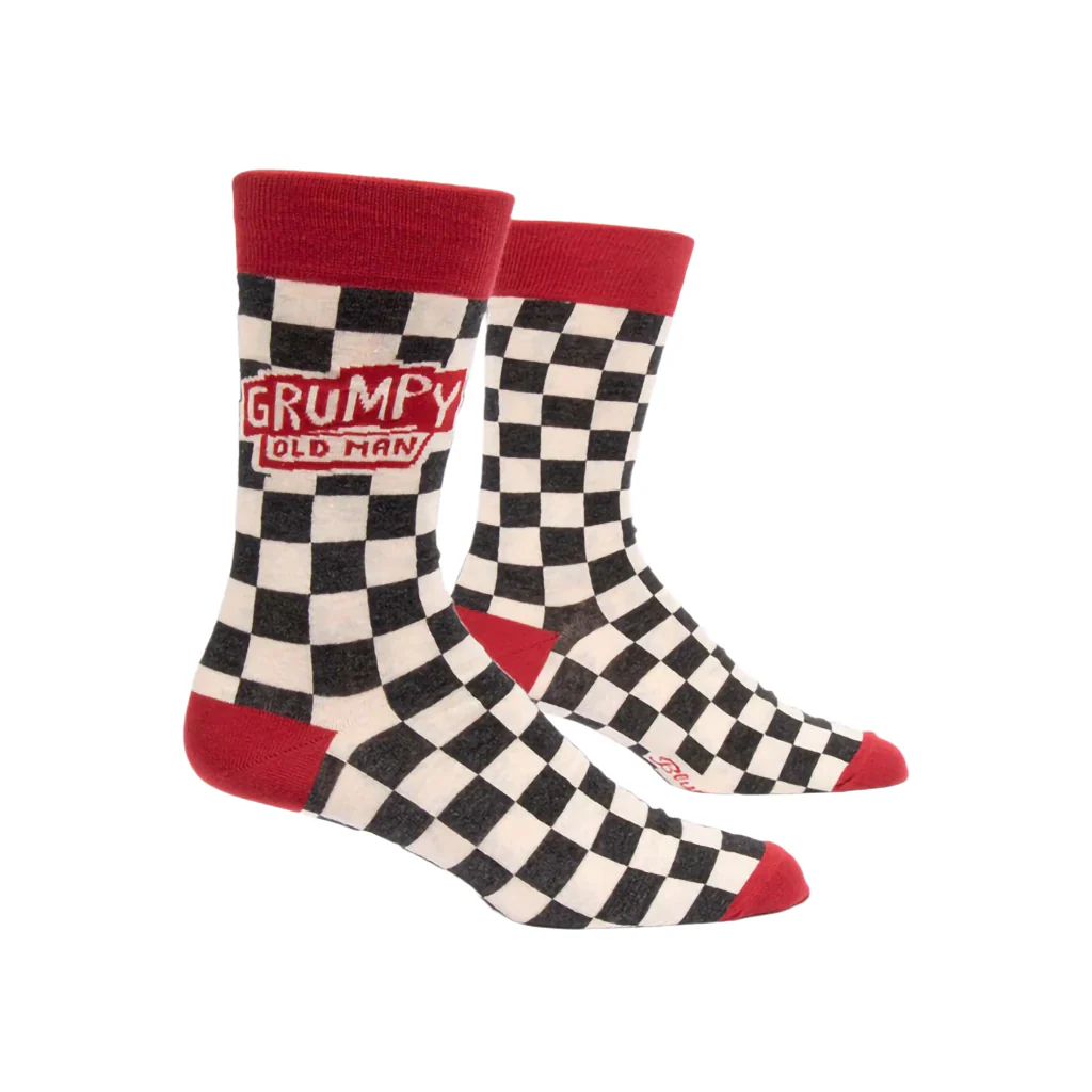 Blue Q : Men's Socks -Grumpy Old Man