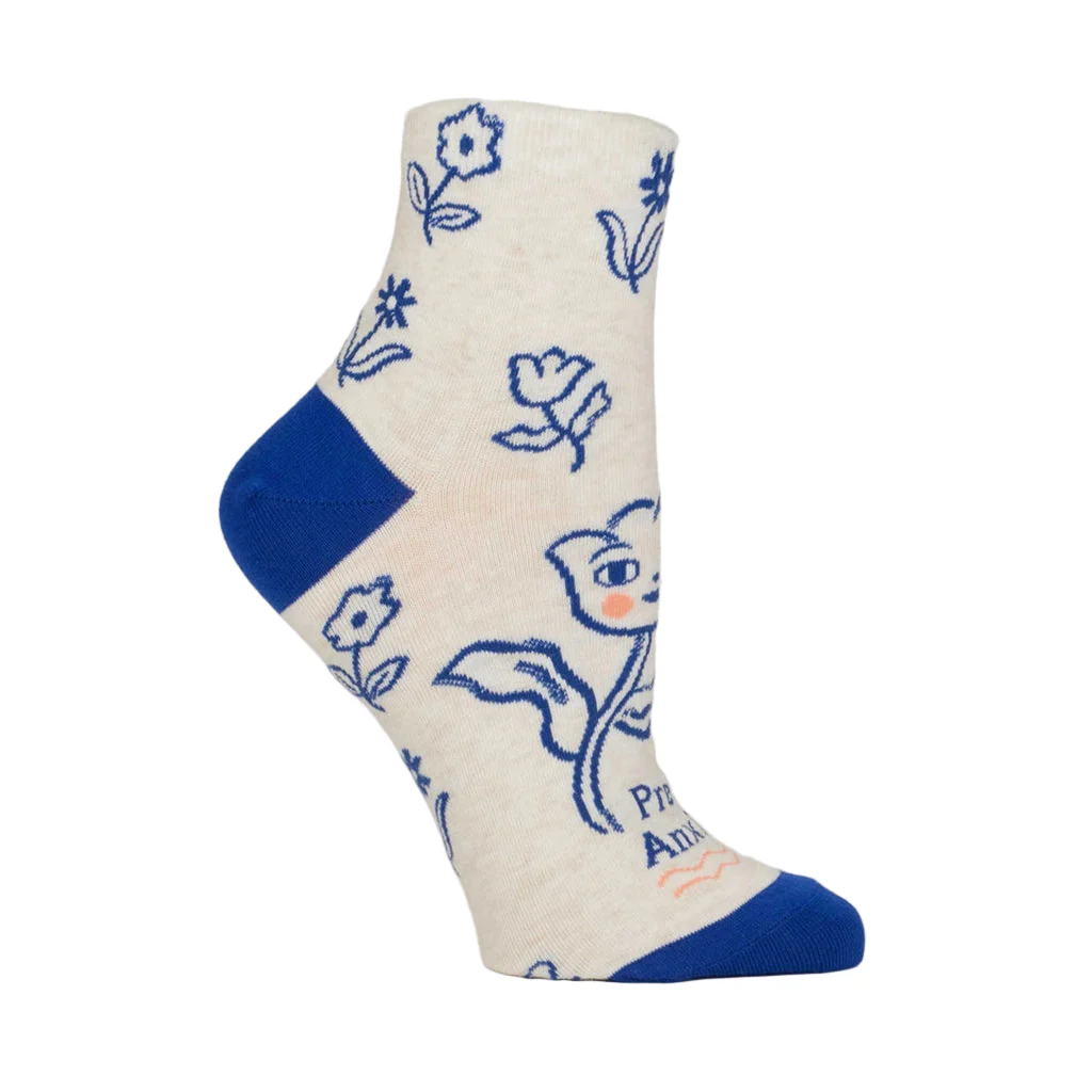 Blue Q : Pretty Anxious Ankle Socks - Image 2