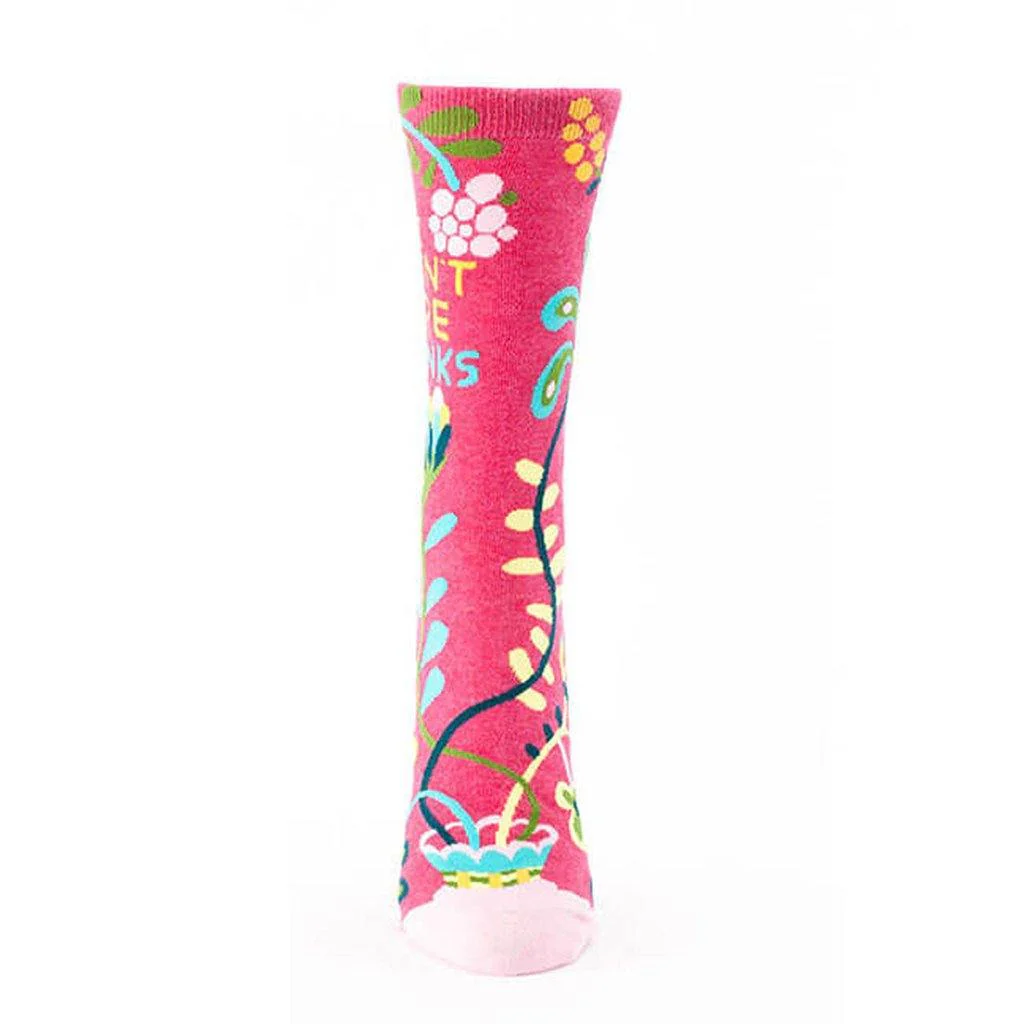 Blue Q : Women's Socks - "Hi, I Don't Care, Thanks" - Image 4