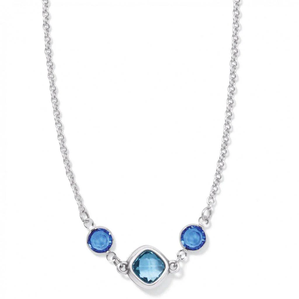 Brighton : Elora Gems Sky Short Necklace