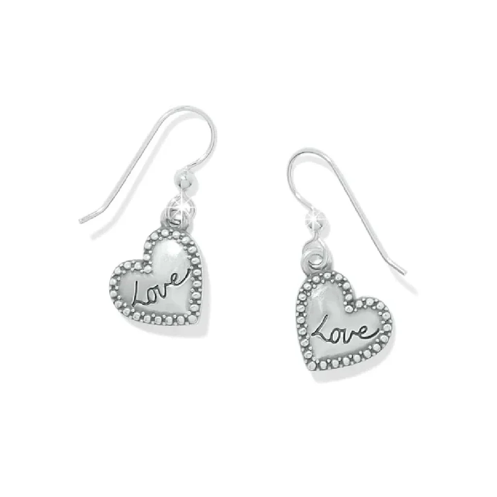 Brighton : One Heart Love French Wire Earrings - Image 2