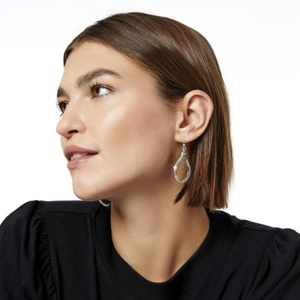 Brighton : Venezia Teardrop French Wire Earrings - Image 4
