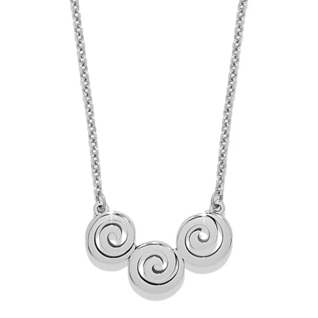 Brighton : Vertigo Spiral Trio Necklace