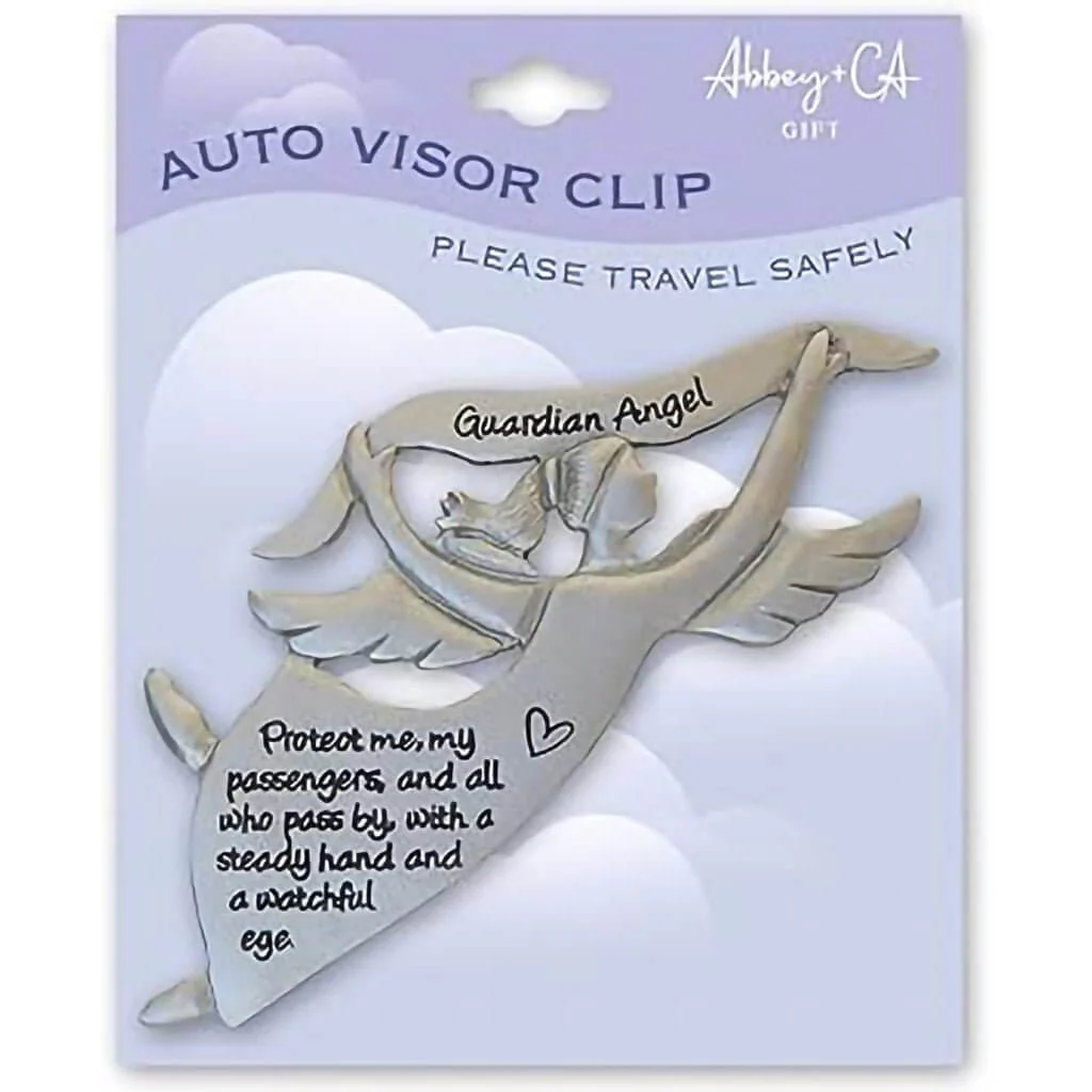Cathedral Art : Gradian Angel Protect Me Visor Clip - Image 2