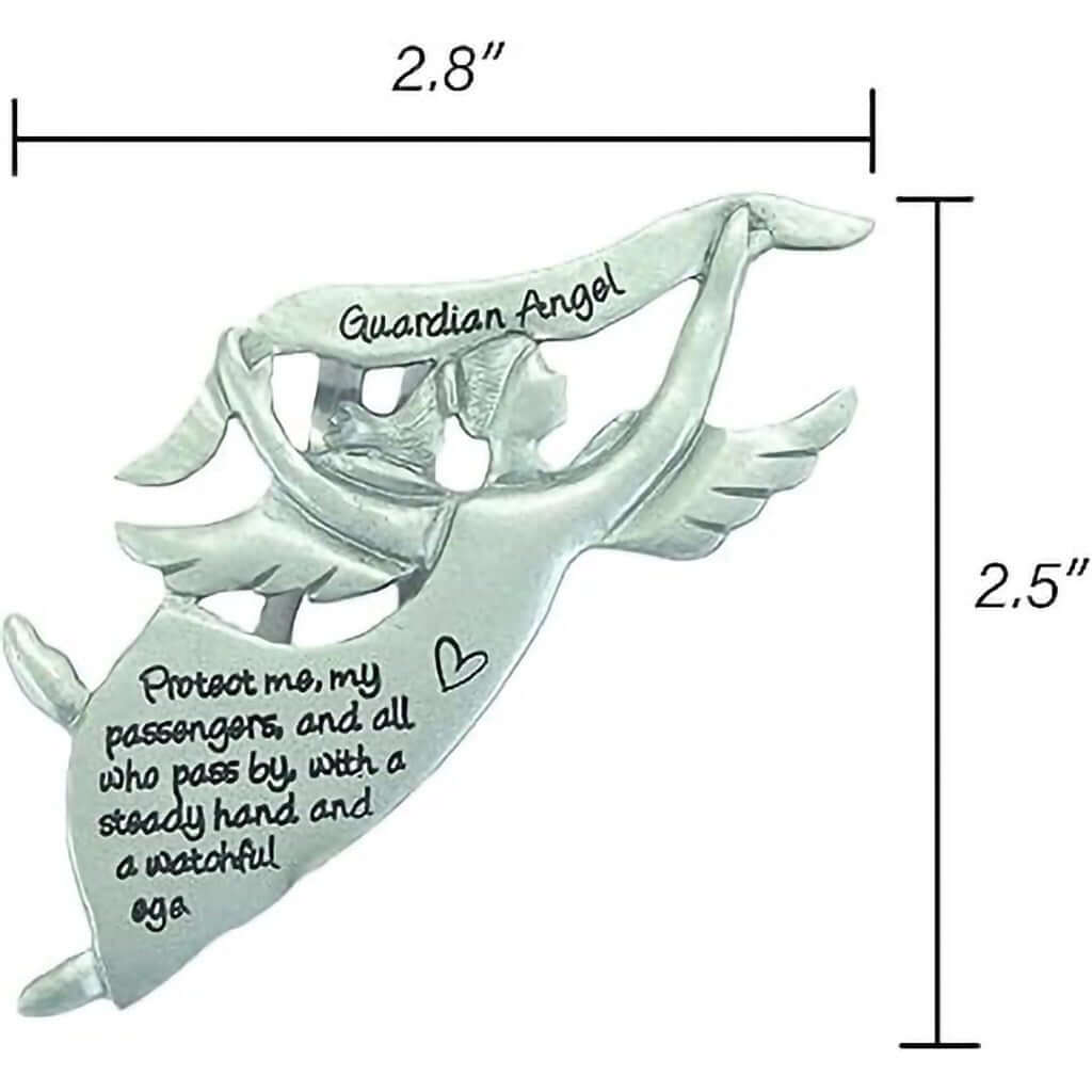 Cathedral Art : Gradian Angel Protect Me Visor Clip - Image 3