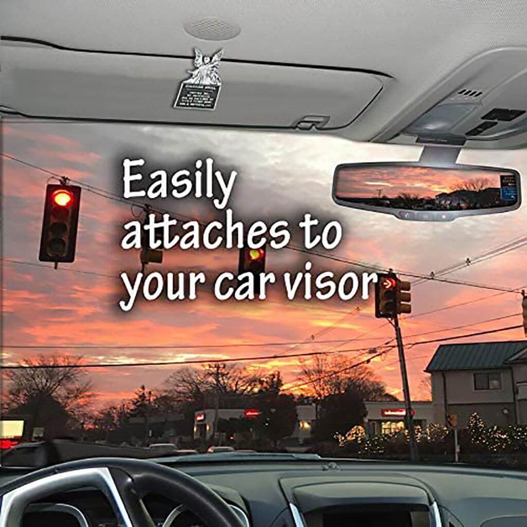 Cathedral Art : Guardian Angel Sun Visor Clip - Image 5