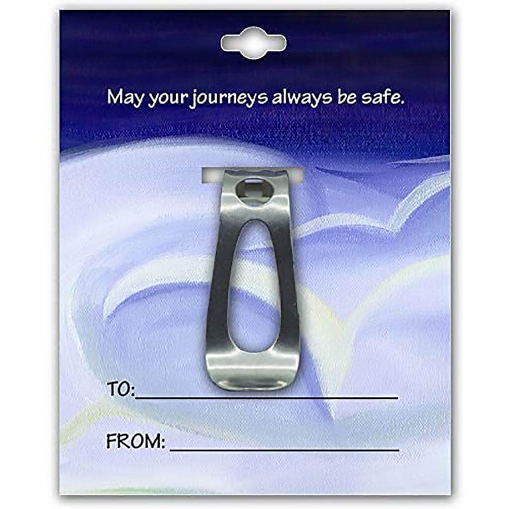 Cathedral Art : Traveler's Prayer Cross Auto Visor Clip - Image 4