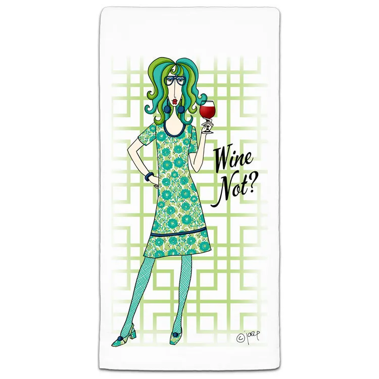 CJ Bella Co. : Wine Not Towel