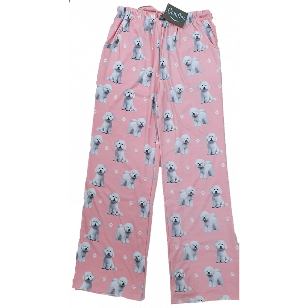 Comfies : Pajama Bottoms - Bichon Frise - Image 3
