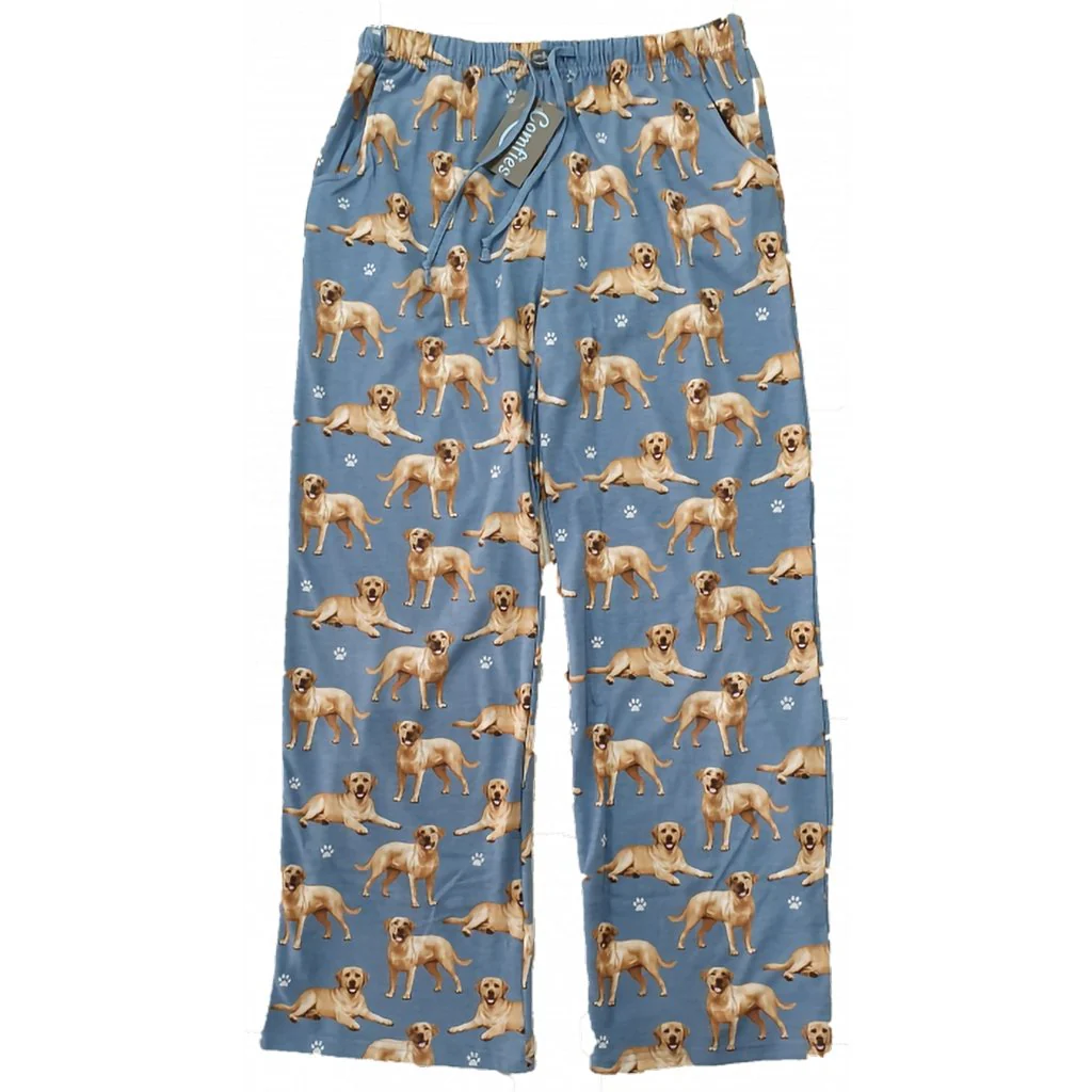 Comfies : Pajama Bottoms - Yellow Labrador - Image 3