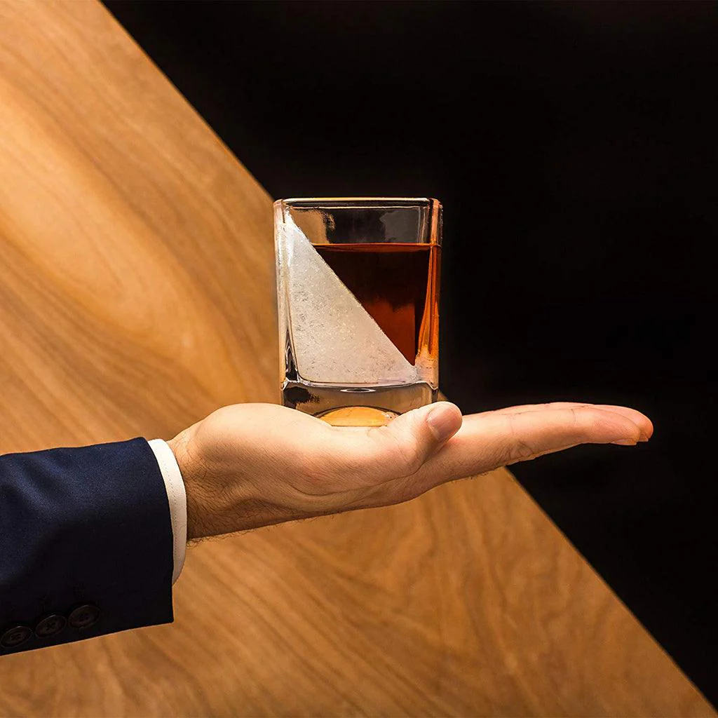 Corkcicle : Whiskey Wedge Glass - Image 3