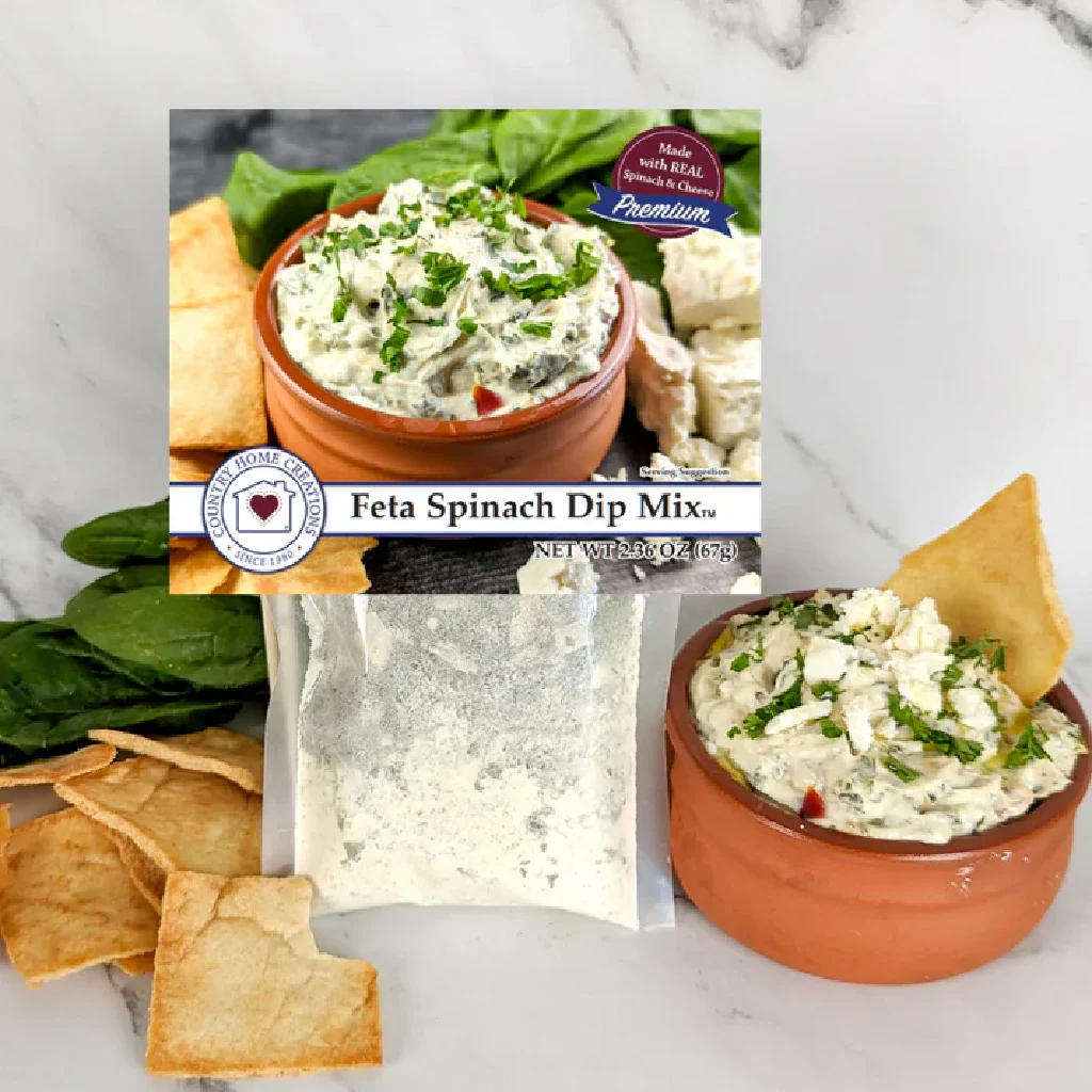 Country Home Creations : Feta Spinach Dip Mix - Image 3