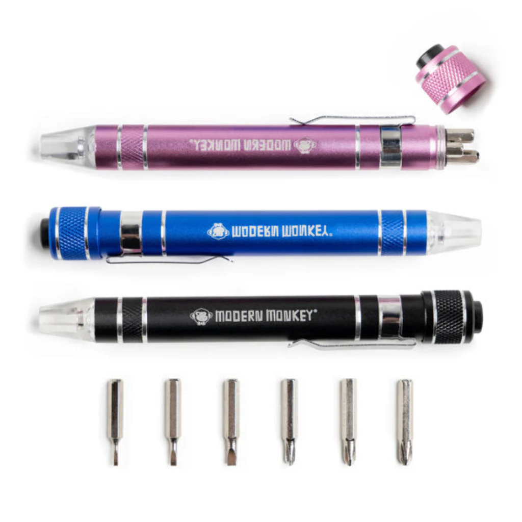 DM Merchandising : 6 in 1 Mini LED Screwdriver