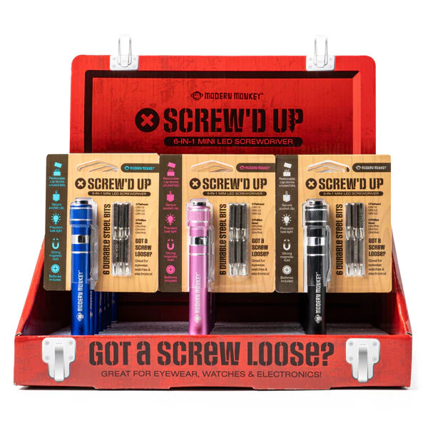 DM Merchandising : 6 in 1 Mini LED Screwdriver - Image 2