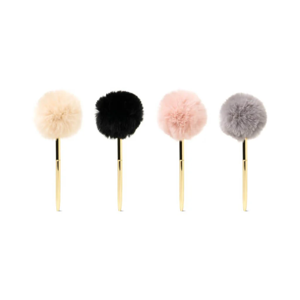 DM Merchandising : Crush Noted Pom Pen - Assorted by style/color. Includes 1 at random