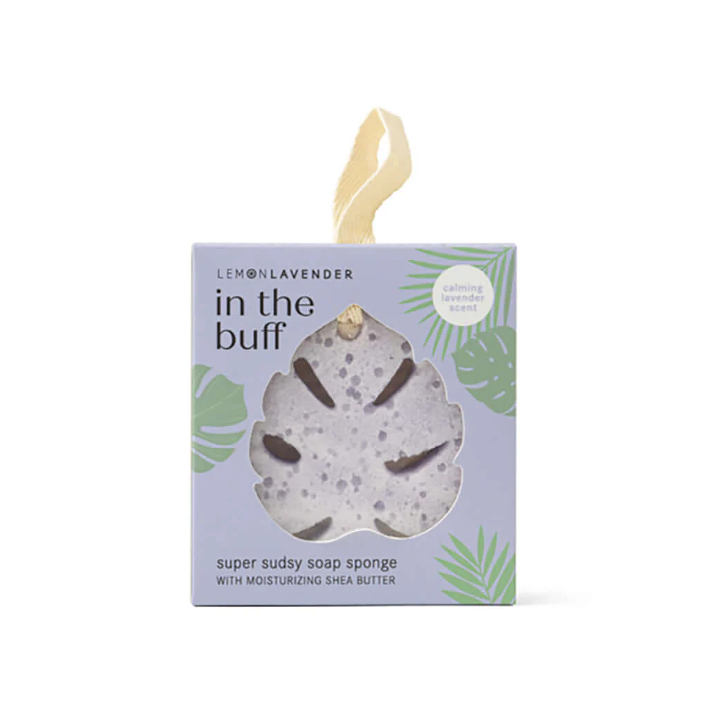 DM Merchandising : Lemon Lavender In The Buff Super Sudsy Soap Sponge - Assorted by Color - Image 4