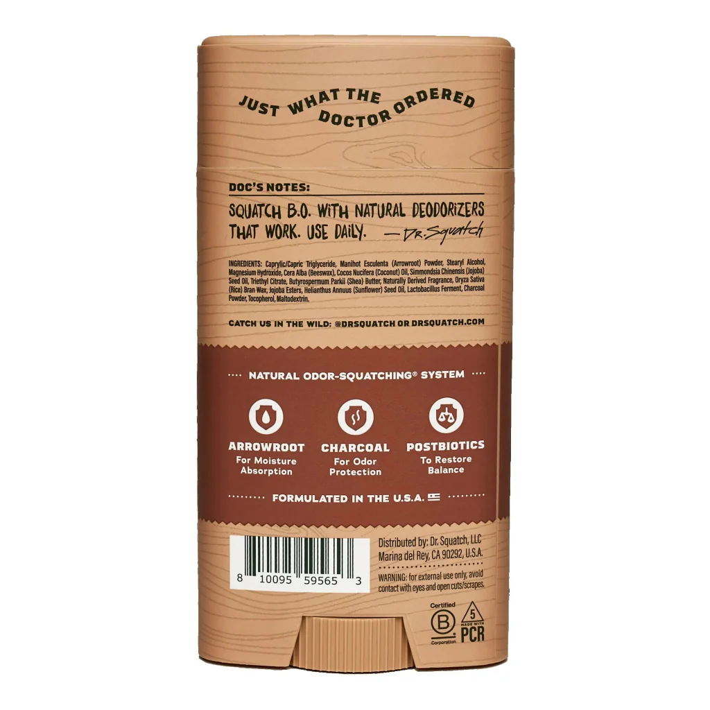 Dr. Squatch : Maverick Musk Deodorant - Odor Squatching® - Image 3