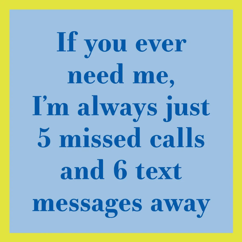 Drinks On Me : 5 Missed Calls Coaster