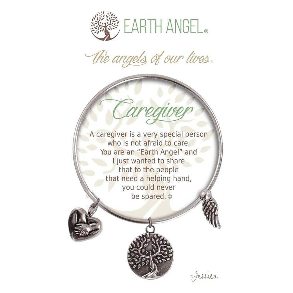 Earth Angel : Caregiver Bracelet in Silver