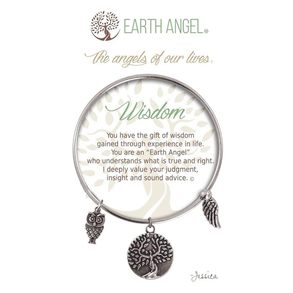 Earth Angel : Wisdom Bracelet in Silver
