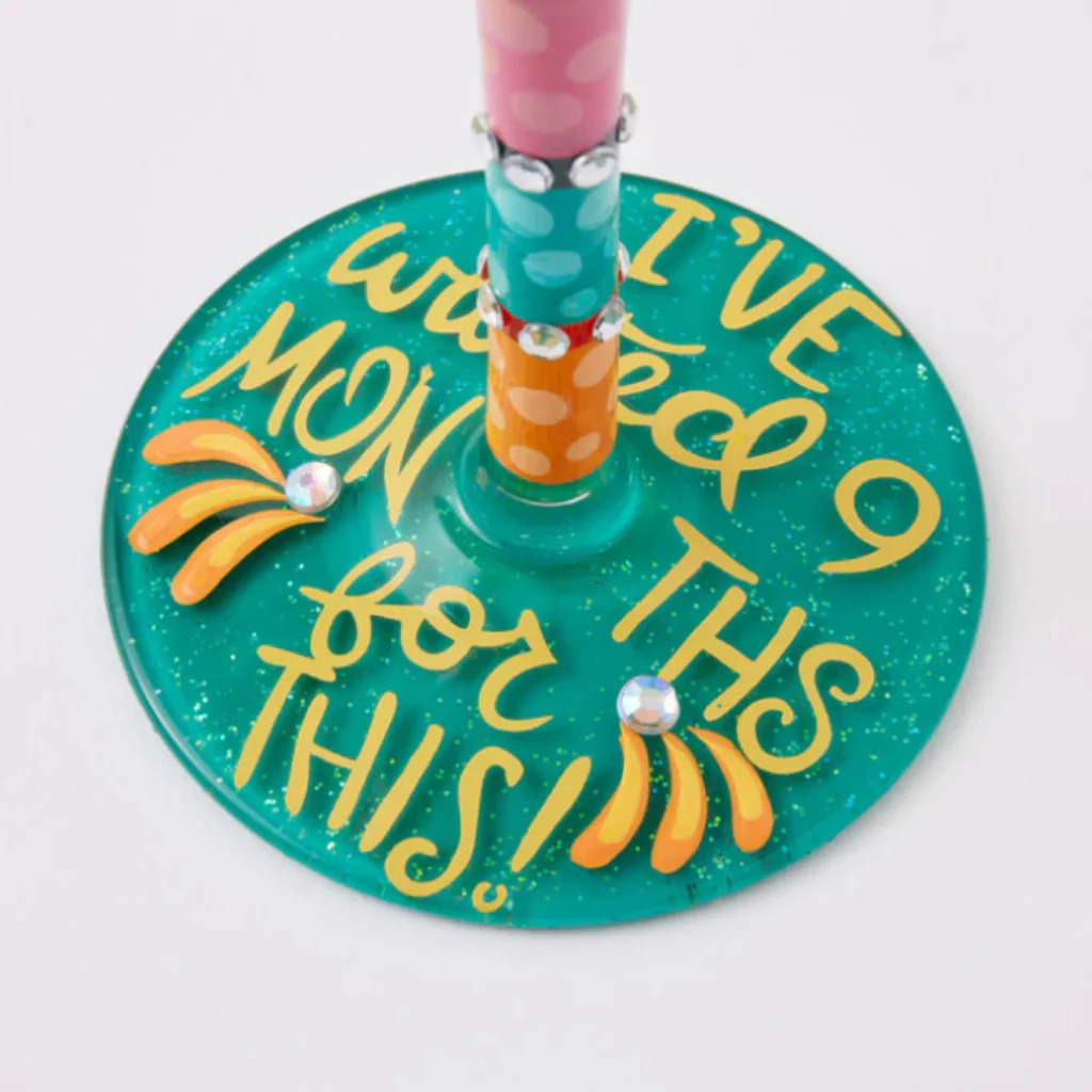 Enesco : New Mama Needs Wine Glass - Image 3