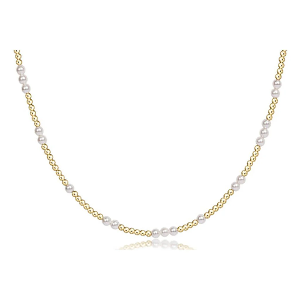 enewton design : Choker Hope Unwritten - 3mm Pearl