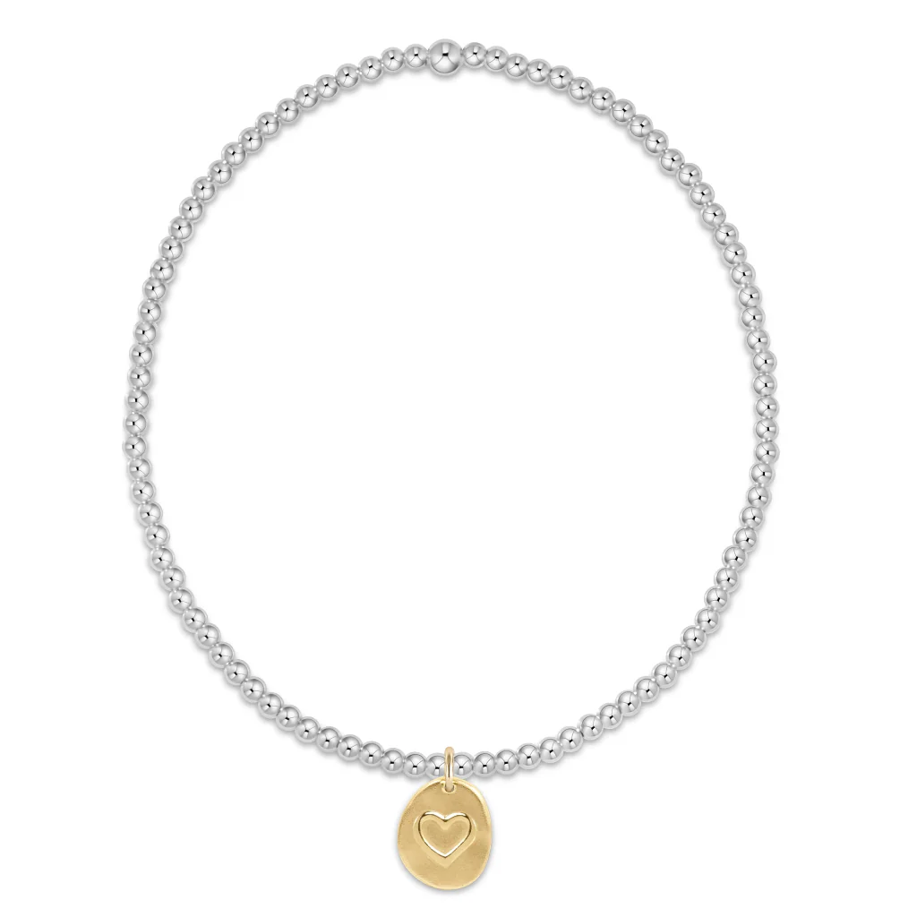 enewton design : Classic Mixed Metal 2mm Bracelet 6.25" - Inspire Love Small