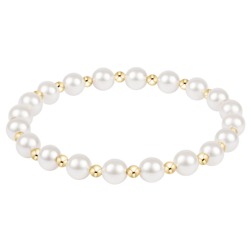 enewton design : Grateful Pearl 6mm Bracelet 6.25"