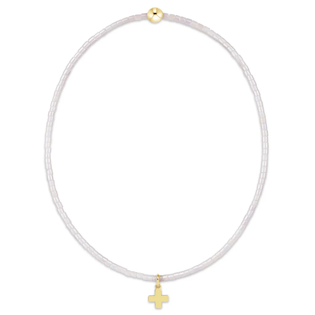 Enewton Design : Hope Classic Cross Bracelet 6.25" - Silky White