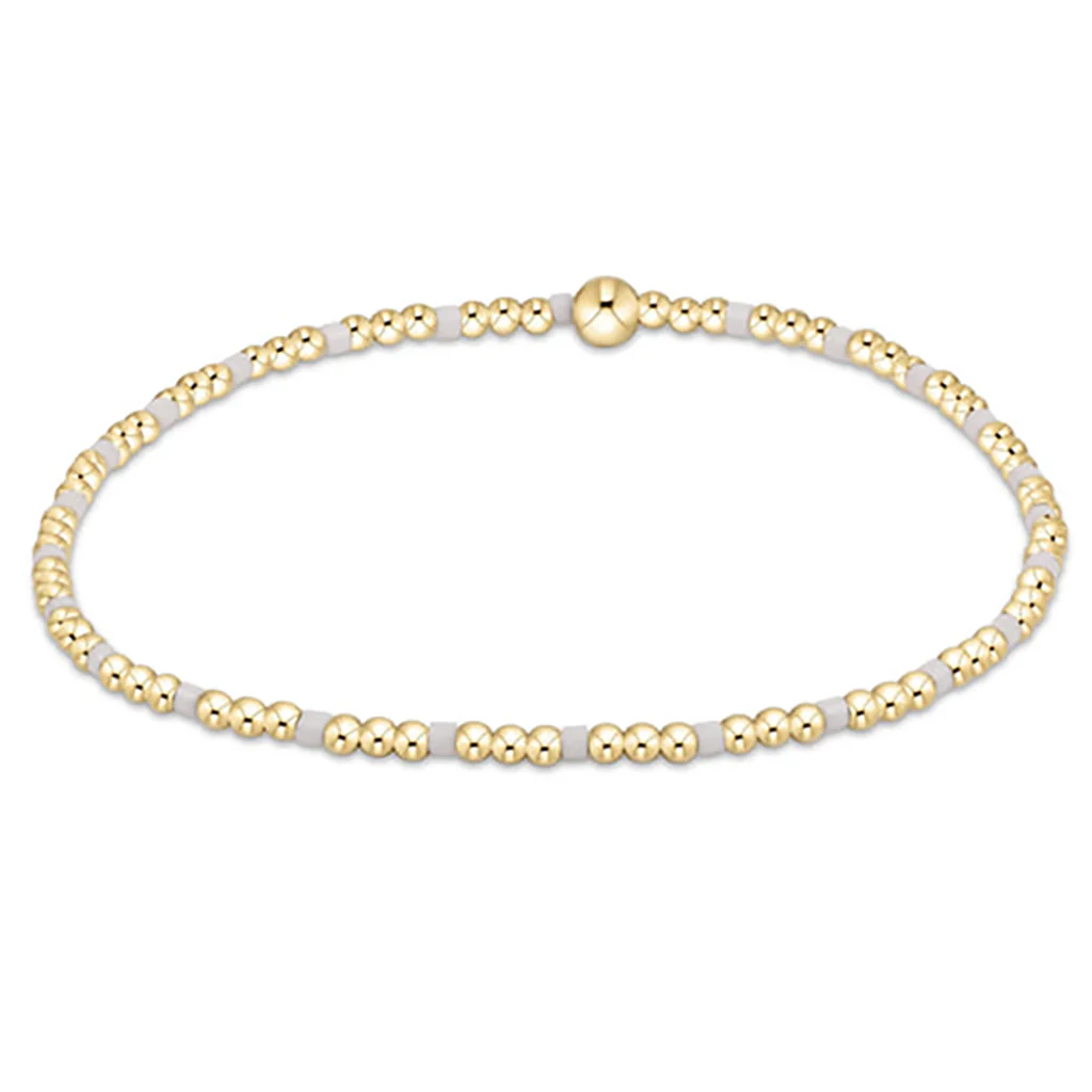 enewton design : Hope Sincerity Bracelet 6.25" - White