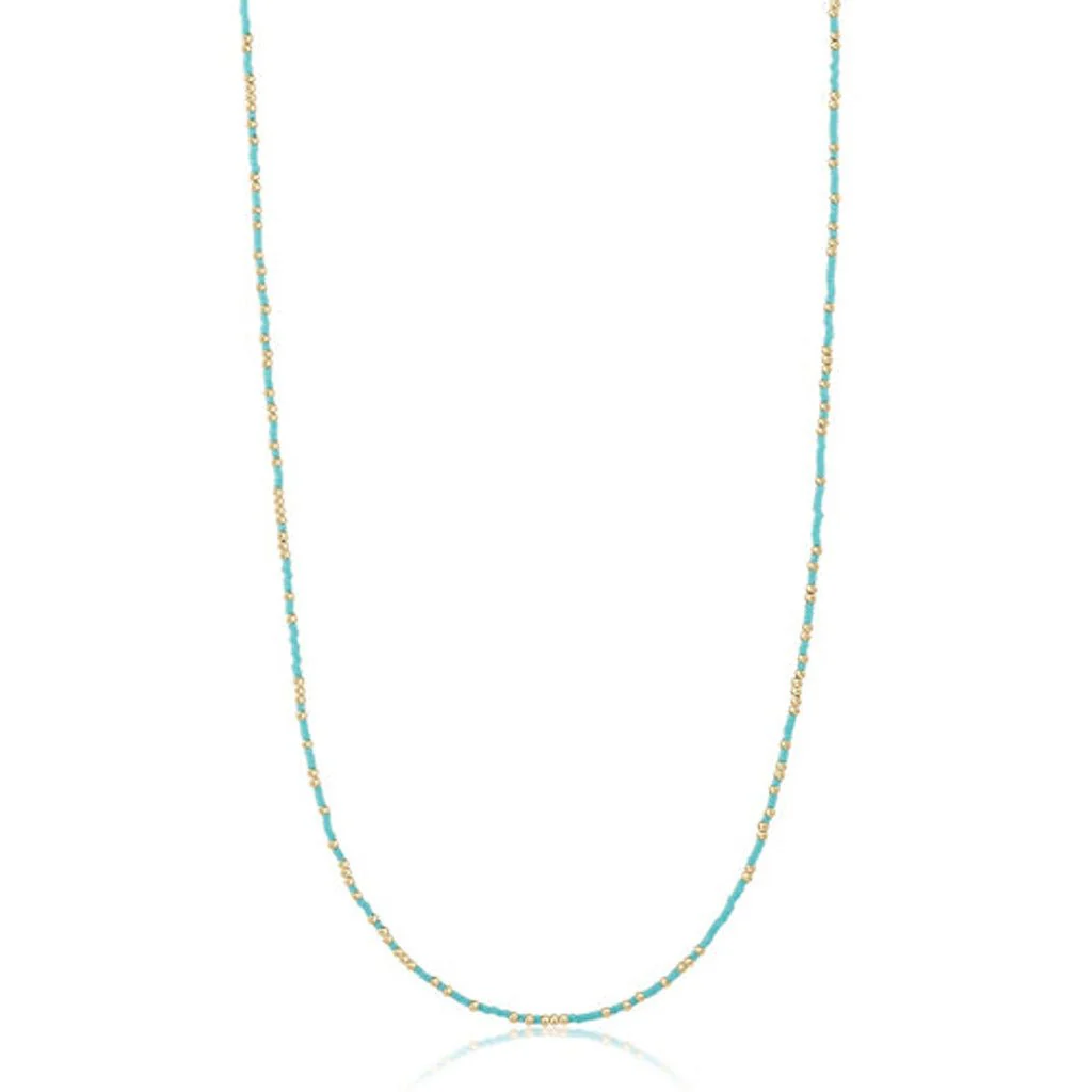 enewton design : Hope Unwritten 37" Necklace- Cyan