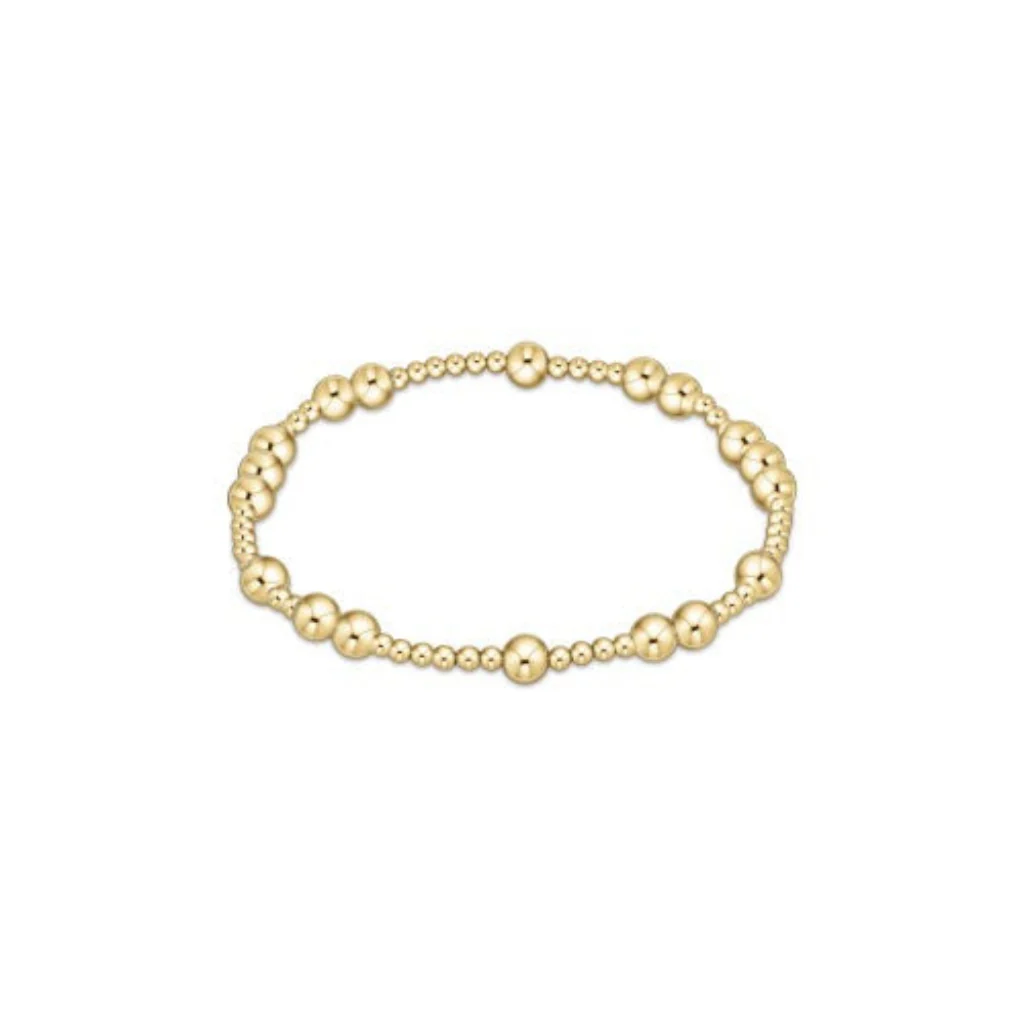 enewton design : Hope Unwritten Bead Bracelet Gold 6.25" - 5mm