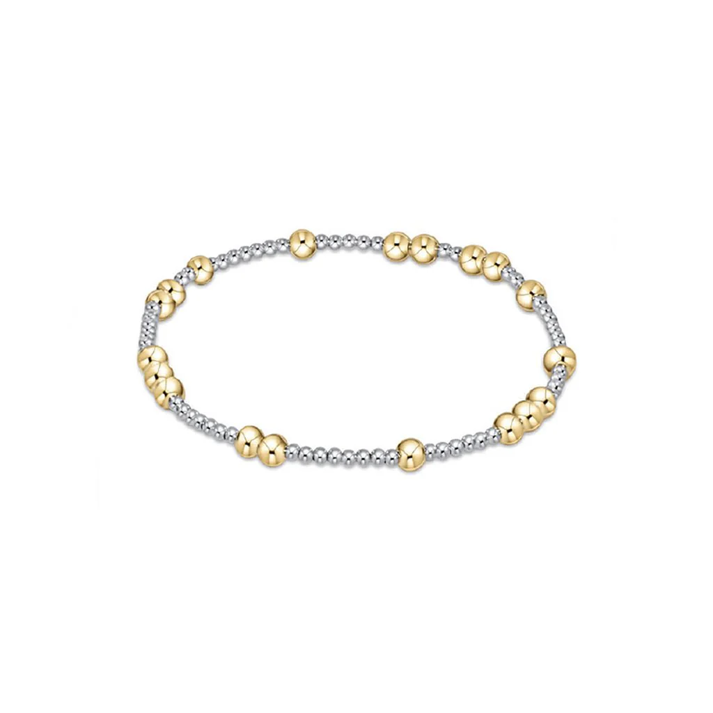 enewton design : Hope unwritten bead bracelet 6.25"- mixed metal