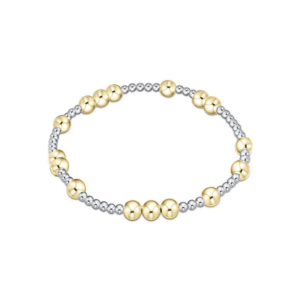 enewton design : Hope unwritten bead bracelet 6.25"- mixed metal - Image 2