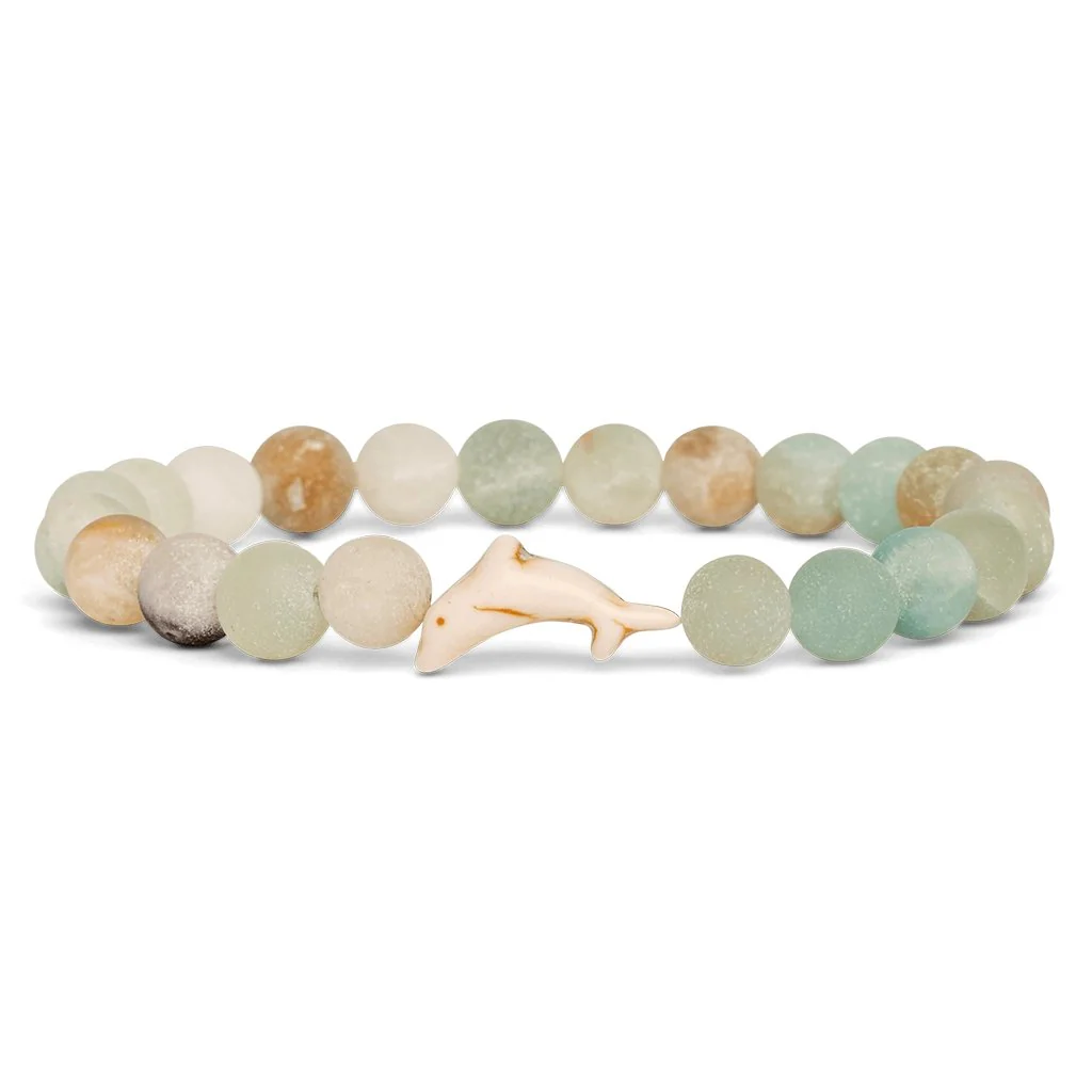 Fahlo : The Odyssey Bracelet in Sky Stone - Dolphin