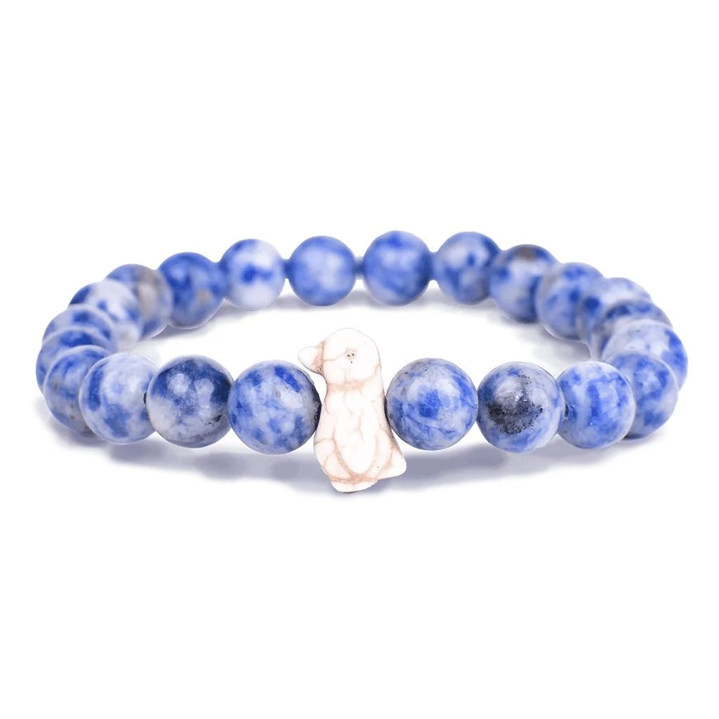 Fahlo : The Passage Bracelet in Igloo Blue - Penguin